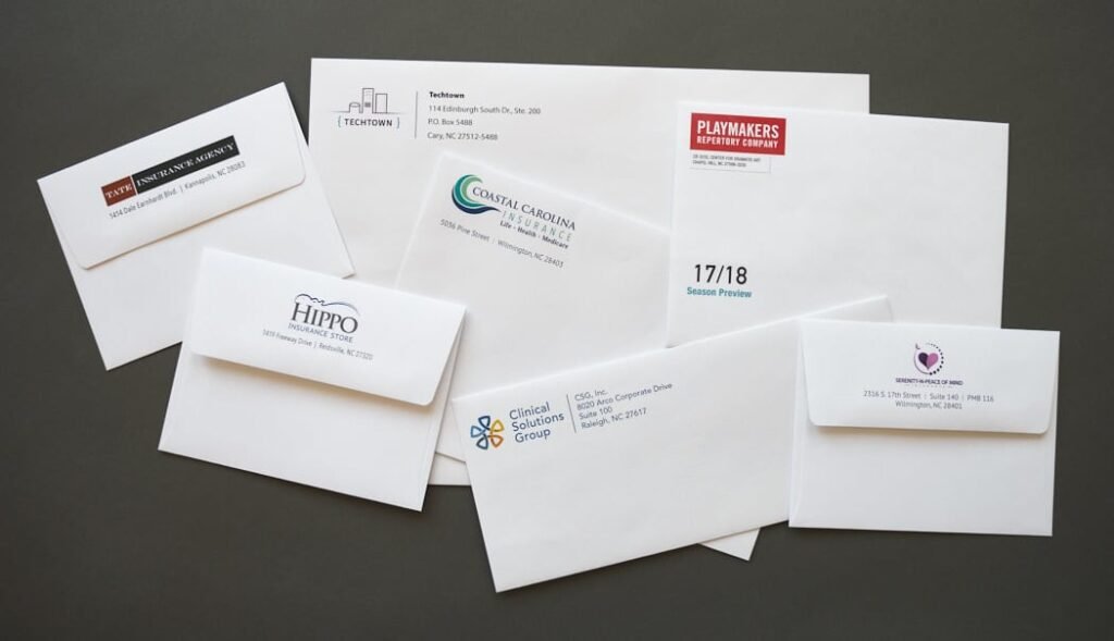 Envelope Printing Burgess Hill