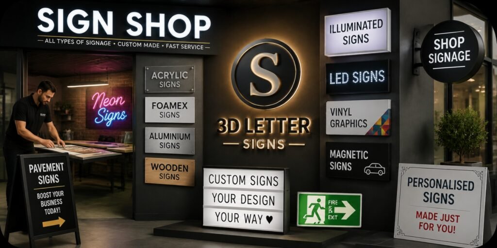 Sign Shop Burgess Hill | 24 Hour Signs & Sign Makers